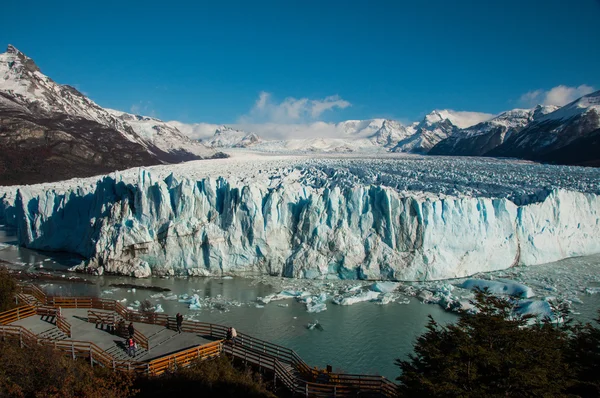 Krásné krajiny ledovce perito moreno, argentina — Stock fotografie