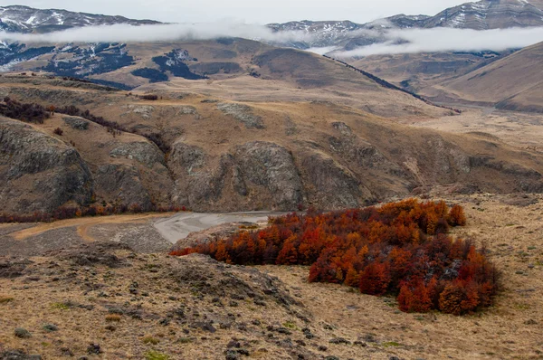 Autumn in El Chalten, Fitz Roy, Argentina — Stock Photo, Image