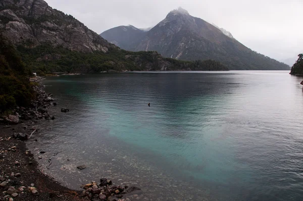 Malý okruh nebo circuito chico poblíž bariloche, argentina — Stock fotografie