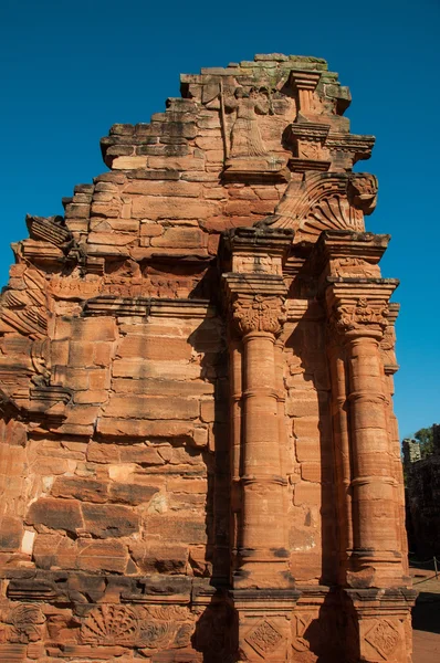 San Ignacio Mini Jesuites ruins, Misiones, Argentina — Stock Photo, Image