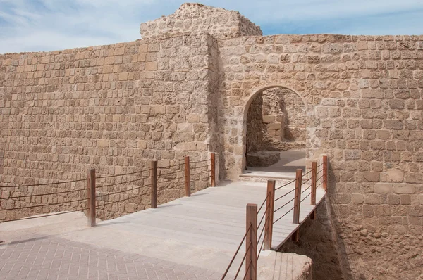 Qal'At Al Bahrain Fort, Isola del Bahrein — Foto Stock