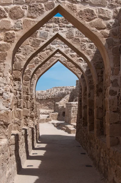 Qal 'At Al Bahrain Fort, Isla de Bahréin — Foto de Stock