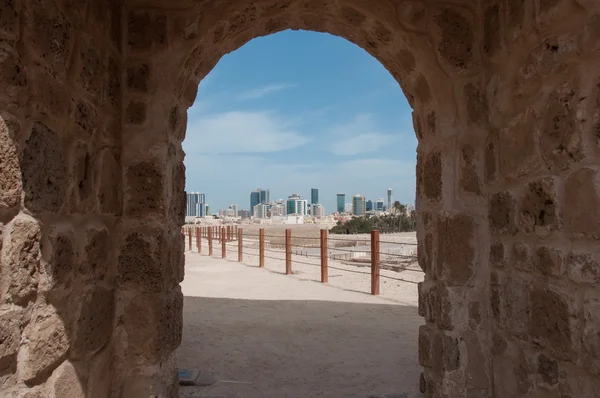 Qal'At Al-Bahrein Fort, eiland van Bahrein — Stockfoto