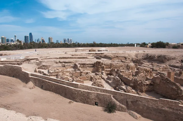 Qal'At Al Bahrajn Fort, ostrova Bahrajn — Stock fotografie