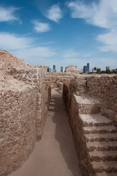 Qal'At Al-Bahrain Fort, Bahrain sziget — Stock Fotó