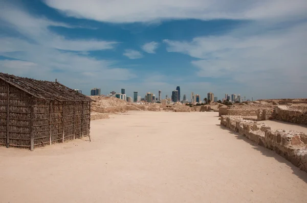 Qal'At Al Bahrajn Fort, ostrova Bahrajn — Stock fotografie