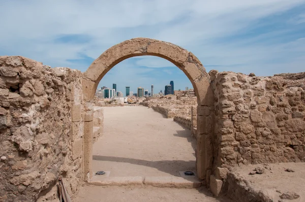 Qal'At Al Bahrain Fort, Isola del Bahrein — Foto Stock