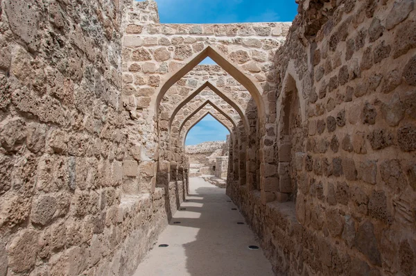 Qal 'At Al Bahrain Fort, Isla de Bahréin —  Fotos de Stock