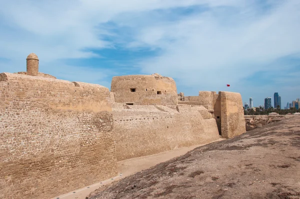 Qal 'At Al Bahrain Fort, Isla de Bahréin Imagen de stock