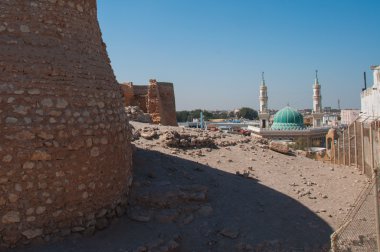 Tarout kalenin sur duvarları, Tarout Island, Suudi Arabistan