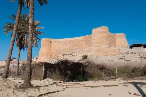 Укрепления замка Тарут, остров Тарут, Саудовская Аравия — стоковое фото