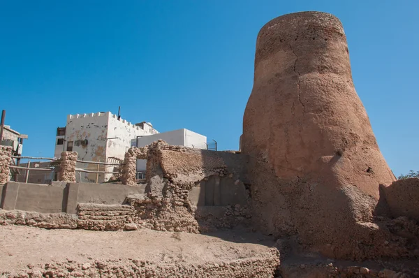 Fortificaciones del Castillo de Tarout, Isla de Tarout, Arabia Saudita Imágenes de stock libres de derechos