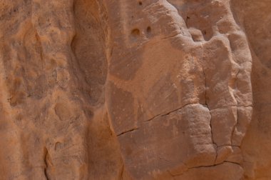 Camel drawing on the walls of Madaîn Saleh Archeological Site, 