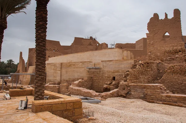 Staré At-Turaif okres poblíž Ad Diriyah, Saúdská Arábie — Stock fotografie