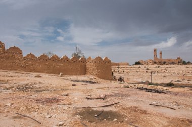 Eski At-Turaif ilçe yakınındaki reklam Diriye, Suudi Arabistan