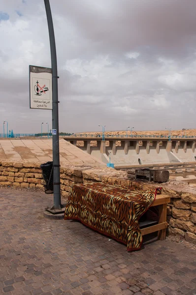 Нет щита чича за пределами Рияда, Саудовская Аравия — стоковое фото