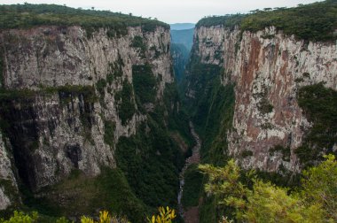 Itaimbezinho büyük kanyonlar Rio Grande do Sul, Brezilya