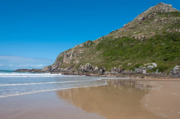 Playas en la isla Florianopolis, en el sur de Brasil Imágenes de stock libres de derechos