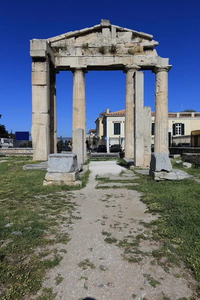 Ruinerna av Aten, antika Agora, Grekland — Stockfoto