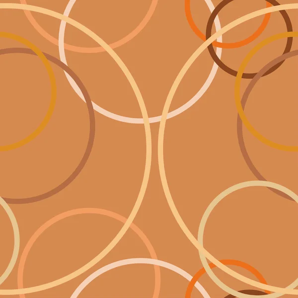 円とのシームレスなパターン — ストックベクタ