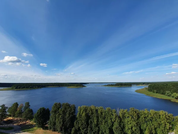 Vista Panorámica Del Lago Seliger — Foto de Stock