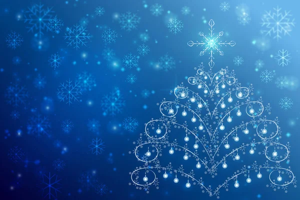 Kerstboom Achtergrond Wallapaper — Stockfoto