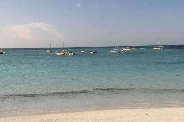 Wybrzeże Tanzanii Wyspa Zanzibar — Zdjęcie stockowe