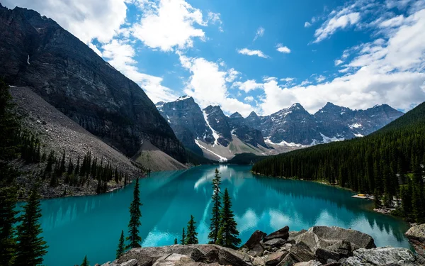 Splendida vista sulla montagna . — Foto Stock