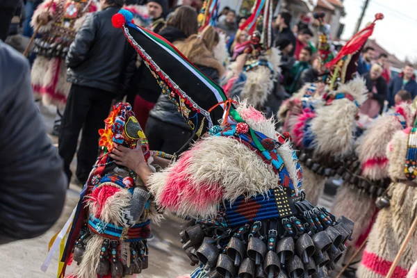 Фестиваль маскарада в Кукери — стоковое фото