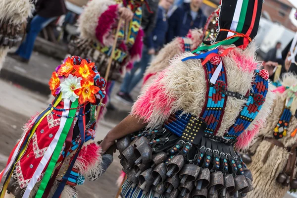 Kukeri μεταμφίεση Φεστιβάλ — Φωτογραφία Αρχείου