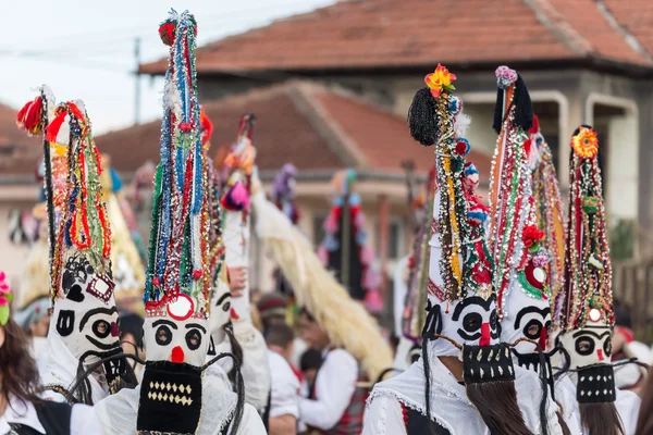 Kukeri μεταμφίεση Φεστιβάλ — Φωτογραφία Αρχείου