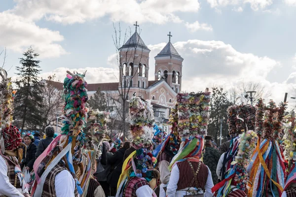 Kukeri maske Festivali — Stok fotoğraf