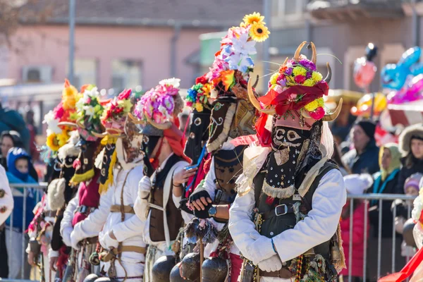 Kukeri helyettesítő fesztivál — Stock Fotó