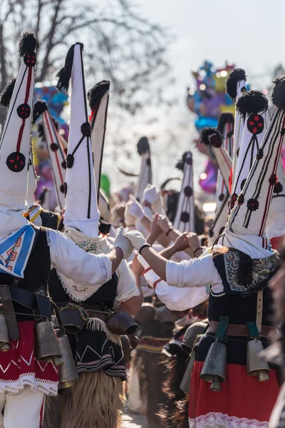 Фестиваль маскарада в Кукери — стоковое фото