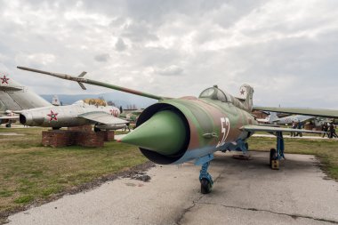 MiG 21 Mf-R Fishbed Jet avcı uçağı