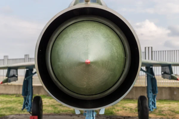 Jet engine inlet — Stock Photo, Image