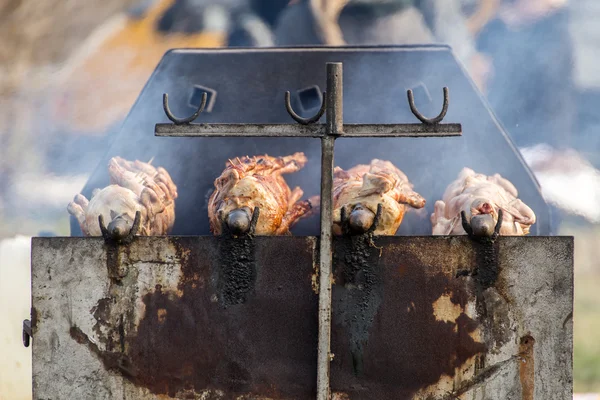 Máquina de asado de pollo —  Fotos de Stock