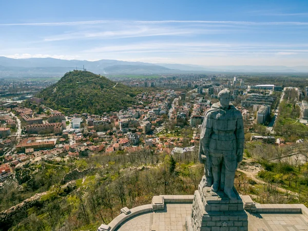 Aliosha emlékmű Plovdiv — Stock Fotó