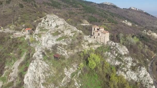 Veiw aérien de la forteresse d'Asen — Video