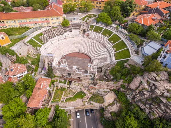 Roman amphitheater in Plovdiv — Stock Photo, Image