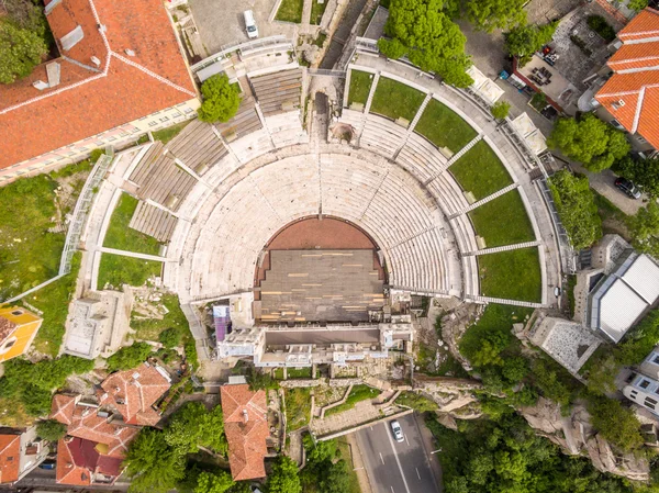 Roman amphitheater in Plovdiv — Stock Photo, Image