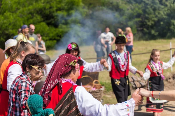 Festival de Rose picking — Foto de Stock