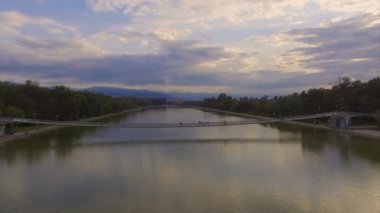 Kürek kanal havadan görünümü
