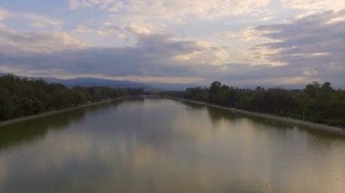 Kürek kanal havadan görünümü