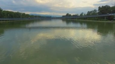 Kürek kanal havadan görünümü