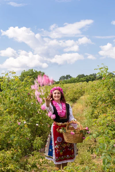 Gül Hava atma — Stok fotoğraf