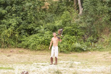 Bir şahin evcilleştirme