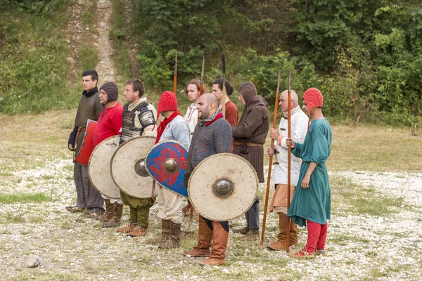 Ancient shield formation — Stock Photo, Image