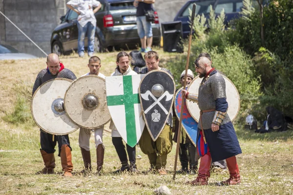 Ancient shield formation — Stock Photo, Image