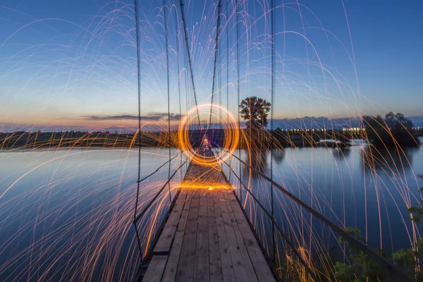 Portal trough space and time — Stock Photo, Image